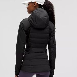 Lululemon Athletica Black Puffer Jacket with Hood